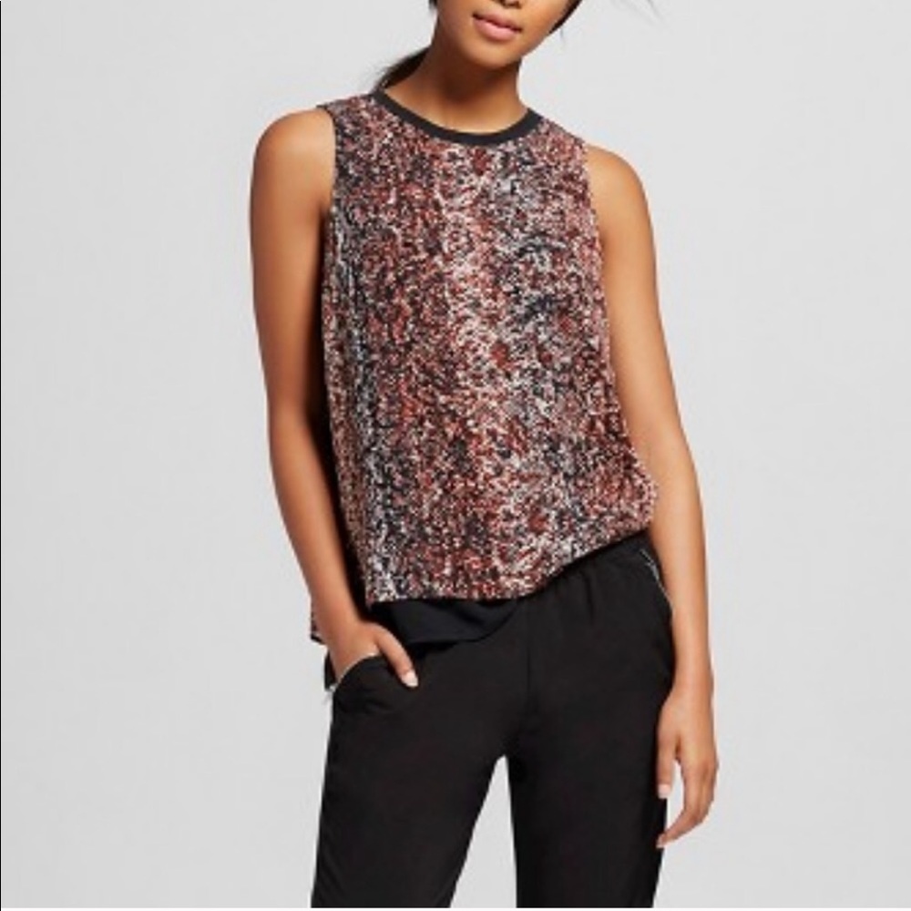 Mossimo snake print tank